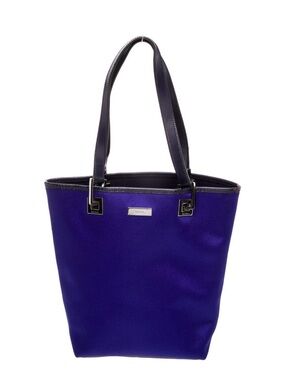 Gucci Deep Purple Tote with Black Straps